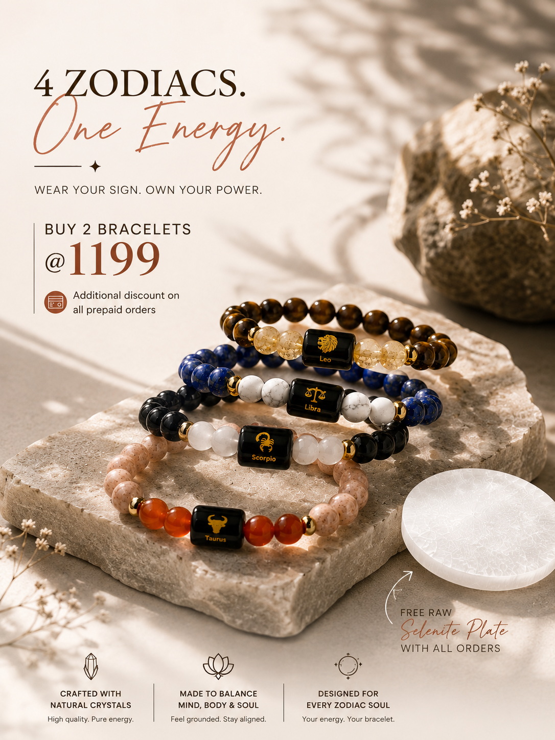 Pick Any 2 Zodiac Bracelet