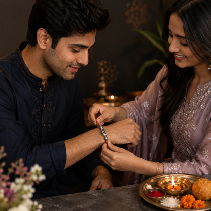 Vajra Pyrite Rakhi | Attracts Protection & Wealth