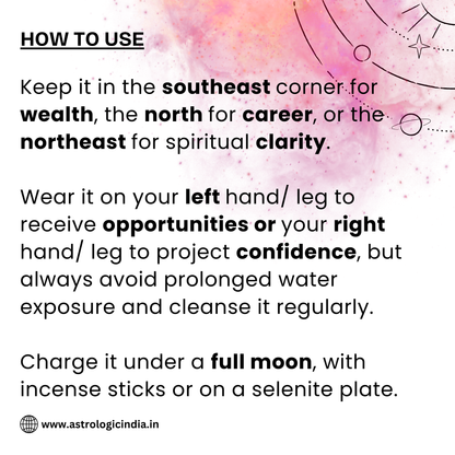 Mahalaxmi Raw Pyrite Anklet w/ Free Pyrite Stone