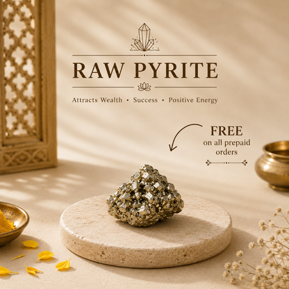 Combo - Dhan Yog Chips Bracelet + Pyrite Anklet (BUY 1 GET 1)