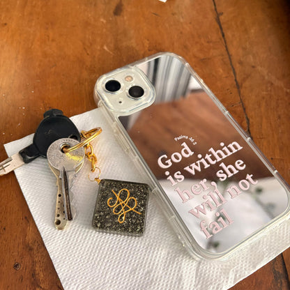 Pyrite Dhan Varsha Keychain